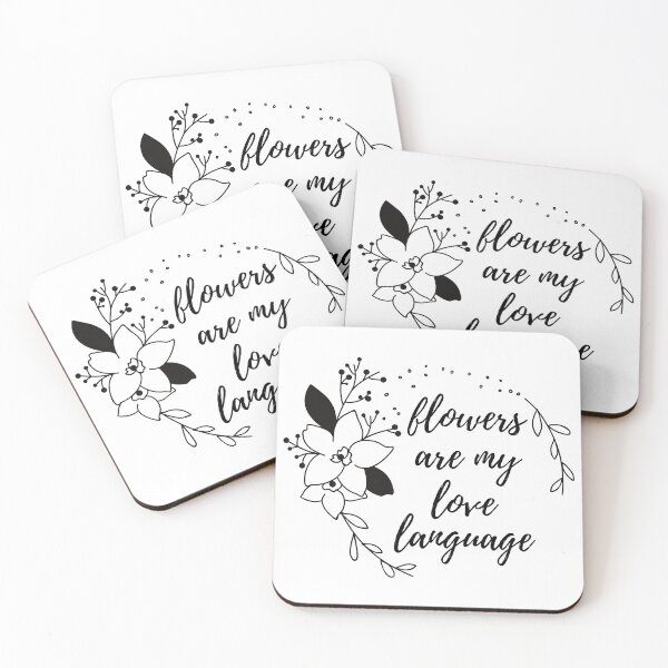 Item preview, flowers are my love language designed and sold by emilyo15rourke.