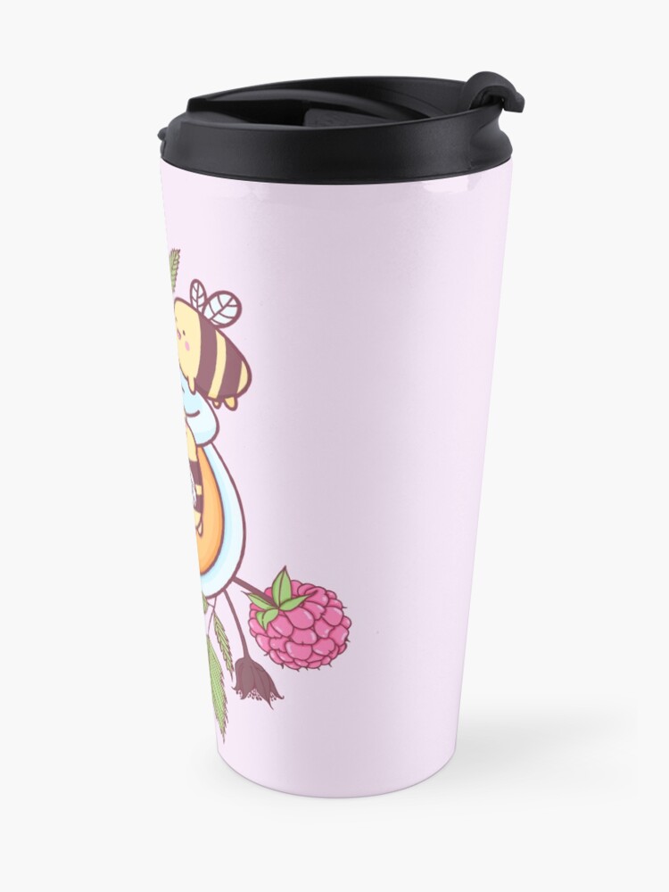 Alternate view of Happy Bees in a Honey Jar Travel Mug
