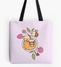 Abeilles heureux Tote bag