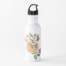 Botella de agua Abejas felices