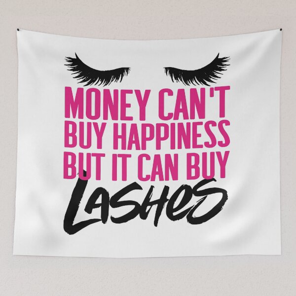 Item preview, MONEY. HAPPINESS. LASHES. designed and sold by pineappledrippd.