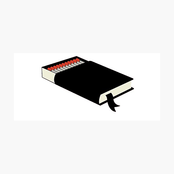 Fahrenheit 451 Photographic Print
