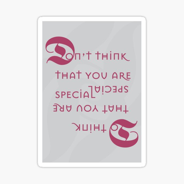 The Jante Law pt 1 Sticker