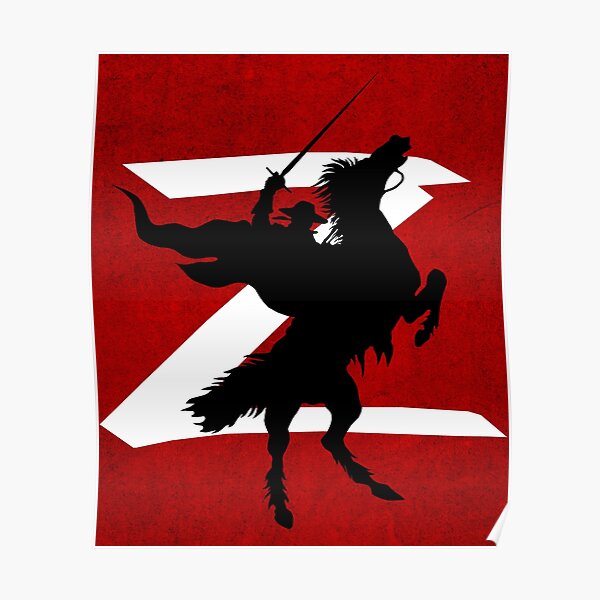 Zorro Fan Artwork Series 1 Poster