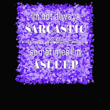 Artwork thumbnail, sarcasm by theerraticmind