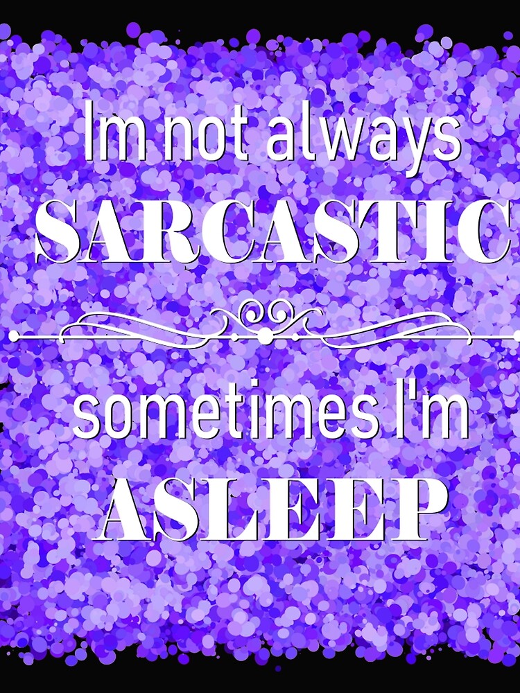 Thumbnail 3 of 3, Scarf, sarcasm designed and sold by theerraticmind.