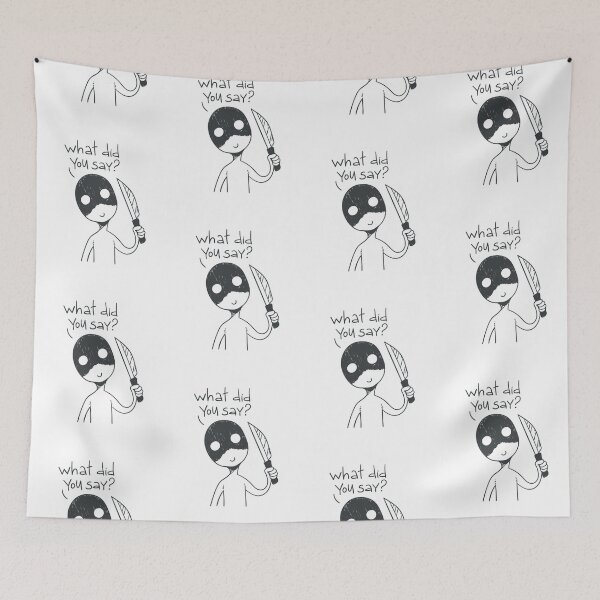 Item preview, WHAT DID YOU SAY? designed and sold by kevinmtshakaza.