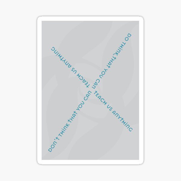 The Jante Law pt 10 Sticker