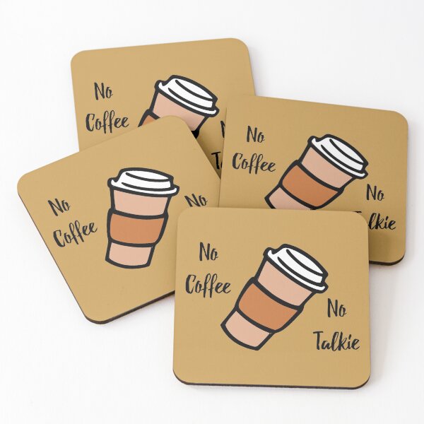 Item preview, No Coffee No Talkie designed and sold by Kandace Guzman.