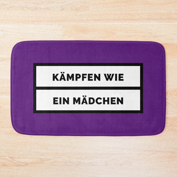 Item preview, KÄMPFEN WIE EIN MÄDCHEN  German designed and sold by piastrelli.