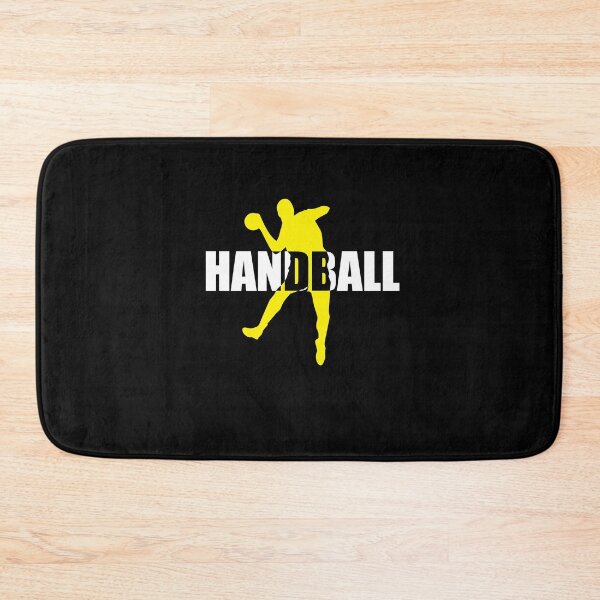 Item preview, Handball - lettering with player silhouette designed and sold by Mohja-Design.