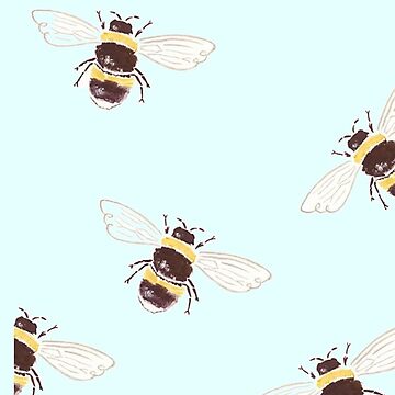 Artwork thumbnail, Bees Flying Around by paytonstach