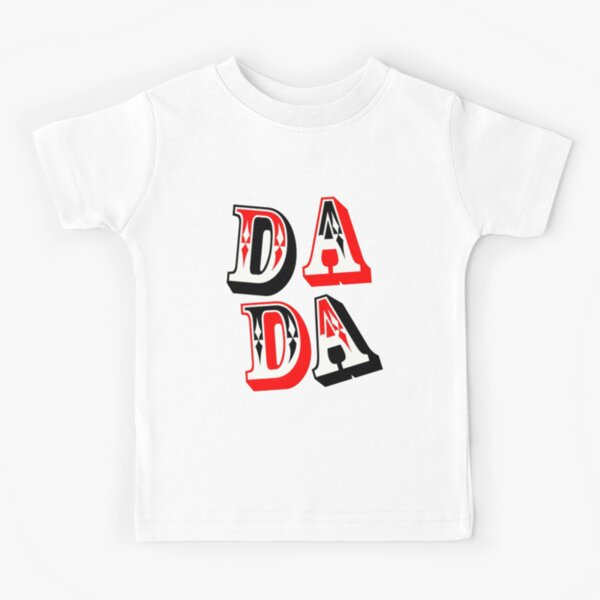 Dada Type Kids T Shirt By Bettypure Redbubble - man ray shirt roblox