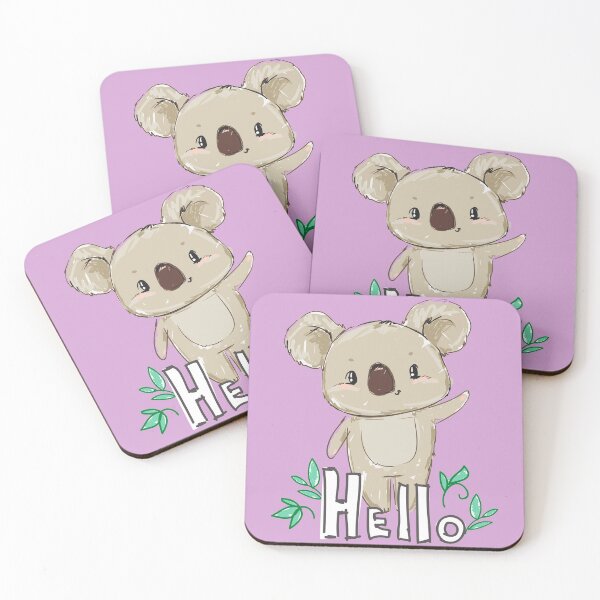 Item preview, KOALA "HELLO" designed and sold by chino42.