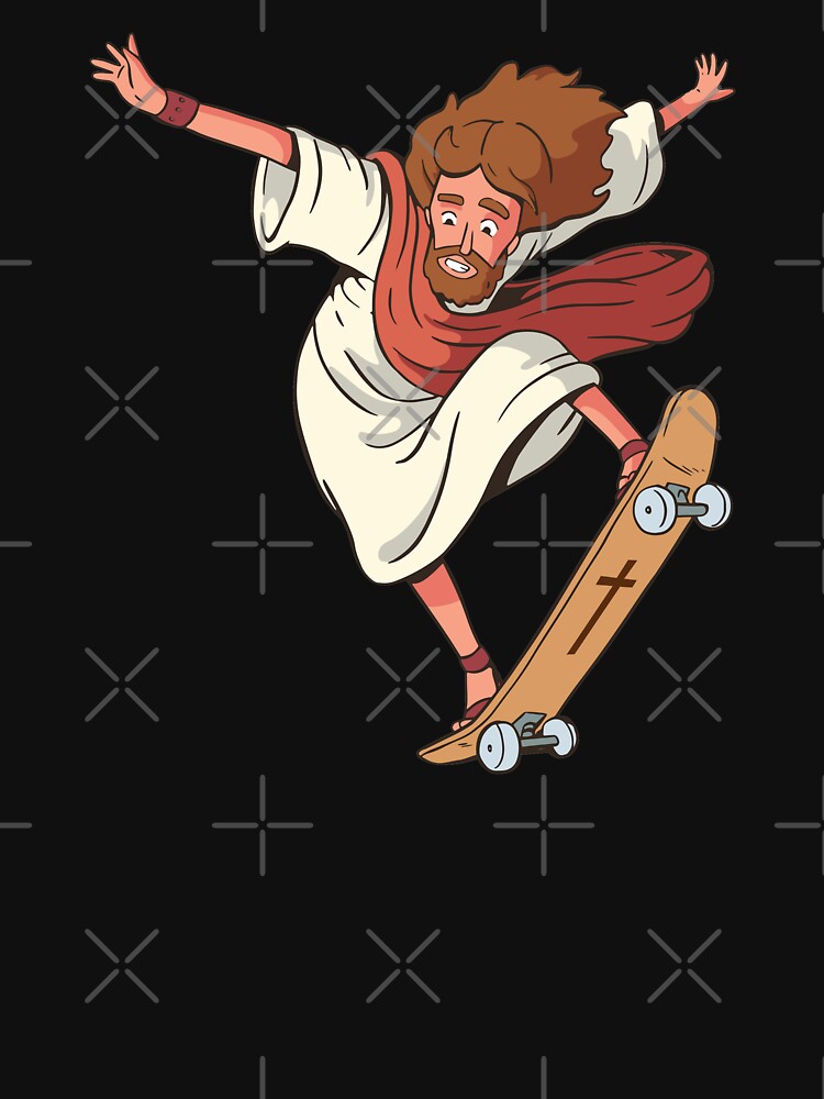 Jesus skater humor. | Essential T-Shirt