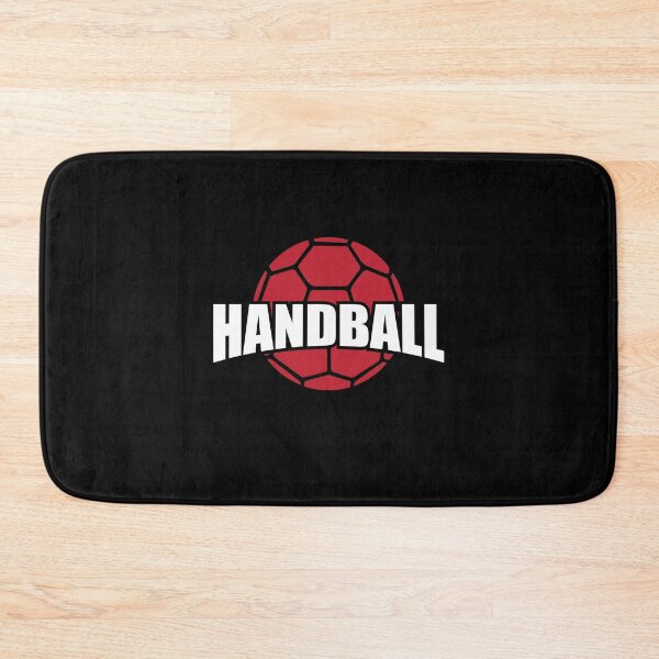 Item preview, Handball - lettering with red ball designed and sold by Mohja-Design.