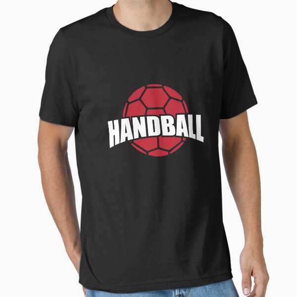 Item preview, Handball - lettering with red ball designed and sold by Mohja-Design.