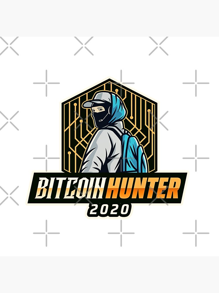 Bitcoin Hunter 2020 Postcard By Infleims Redbubble