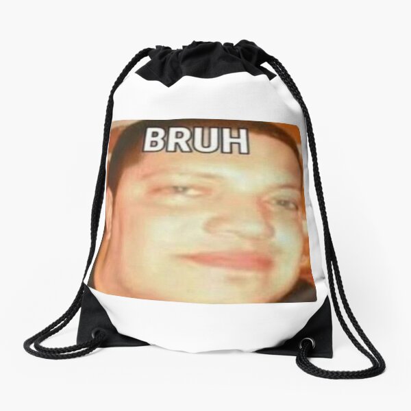 bruh Drawstring Bag