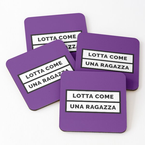 Item preview, LOTTA COME UNA RAGAZZA (FIGHT LIKE A GIRL) Italian designed and sold by piastrelli.