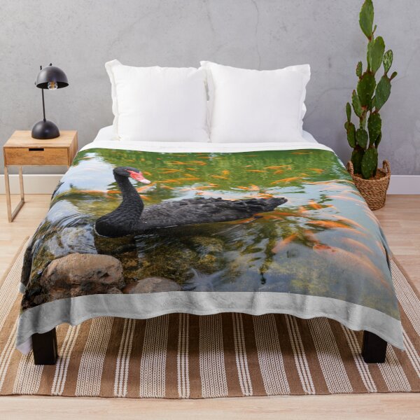 Item preview, Black Swan in a Goldfish Pond designed and sold by Catherine Sherman.