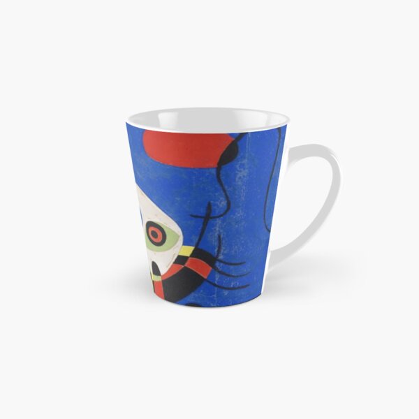 Aperçu de l'œuvre Joan Miro Homme sur fond bleu créée et vendue par bettypure.