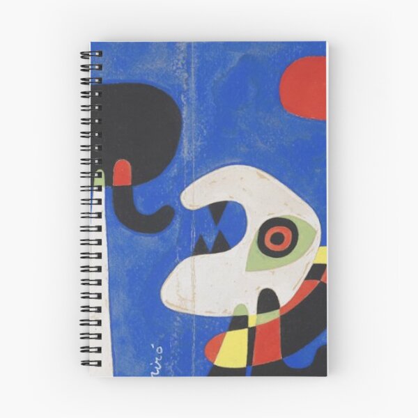 Item preview, Joan Miro Man on Blue Background designed and sold by bettypure.