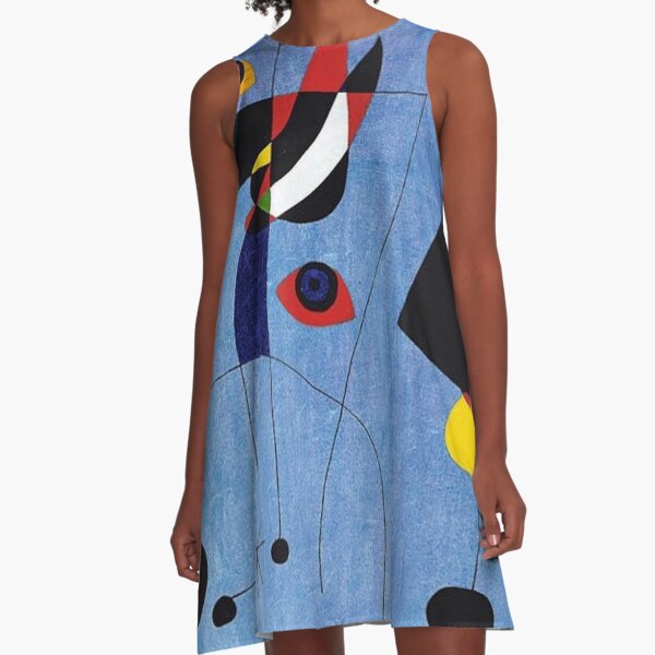 Item preview, Joan Miro Blue Painting 2 designed and sold by bettypure.