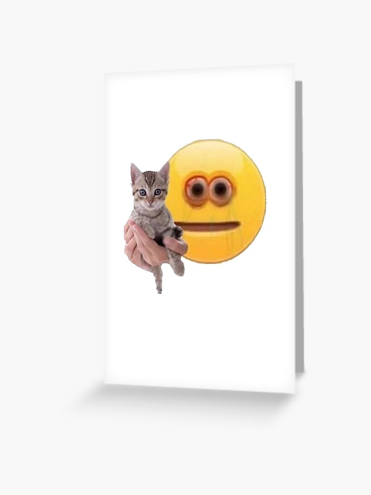 Cursed Emoji (Painted) | Greeting Card