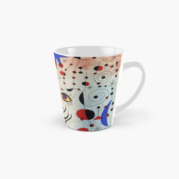 Vista previa del artículo con la obra «Joan Miró abstracto con ojos», diseñado y vendido por bettypure.