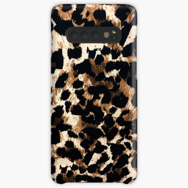 girly feminine African tribal brown leopard print Samsung Galaxy Snap Case