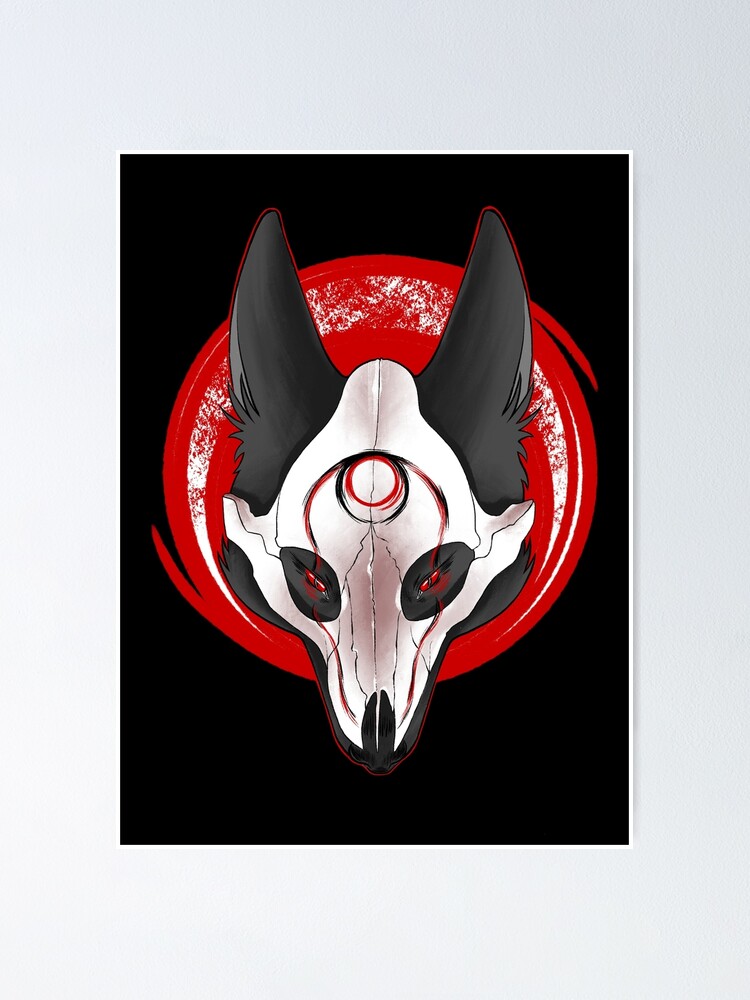 Wolf Grimm Head Poster By Sailorhopeeart Redbubble