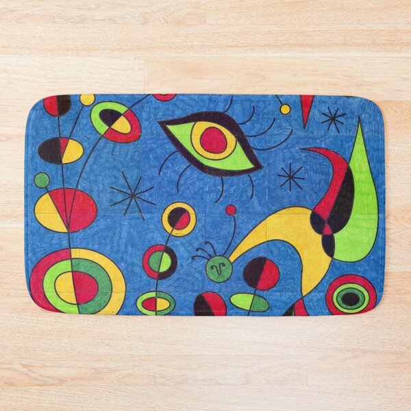 Item preview, Joan Miro Inspired Blue with Eye designed and sold by bettypure.