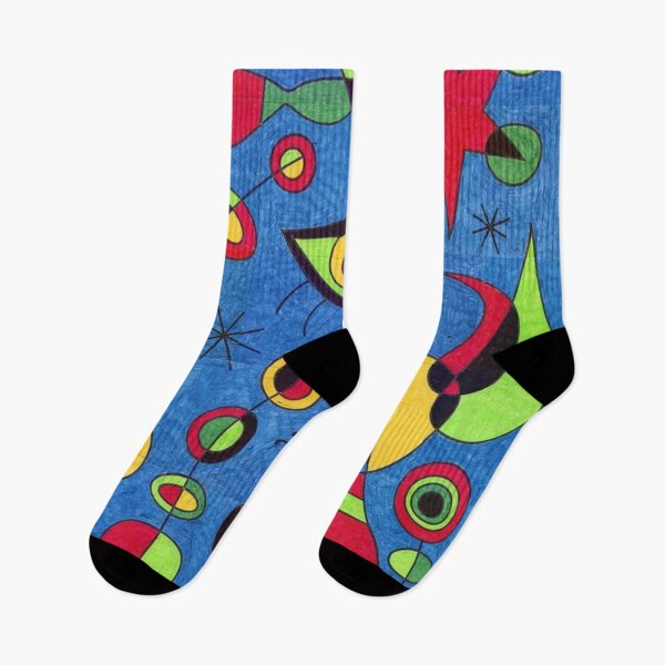 Item preview, Joan Miro Inspired Blue with Eye designed and sold by bettypure.