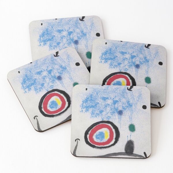 Item preview, Joan Miro Blue Splash designed and sold by bettypure.