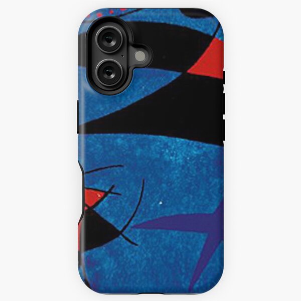 Item preview, Joan Miro Abstract Painting on Blue designed and sold by bettypure.