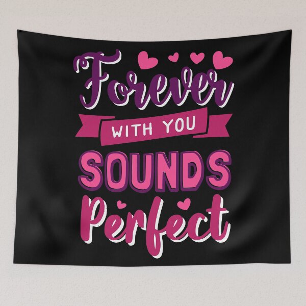 Item preview, Forever With You Sounds Perfect designed and sold by ThiagoBeck.
