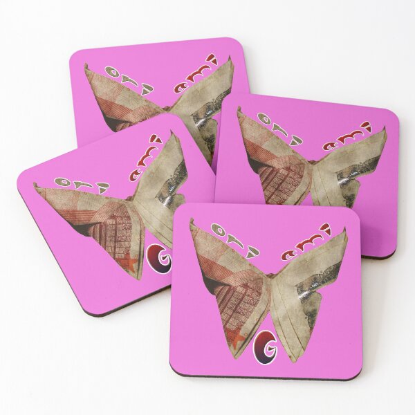 Item preview, ORIGAMI SYMBOL BUTTERFLY SHAPE PAPER BANKNOTE EUROS designed and sold by Ralek.