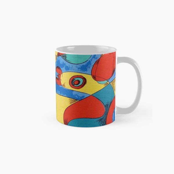 Item preview, Joan Miro Creatures in Primary Color designed and sold by bettypure.