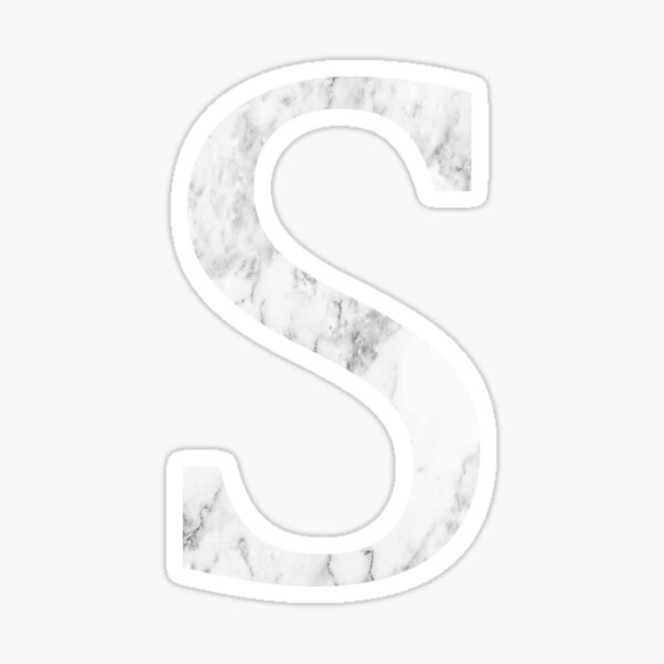 S Sticker
