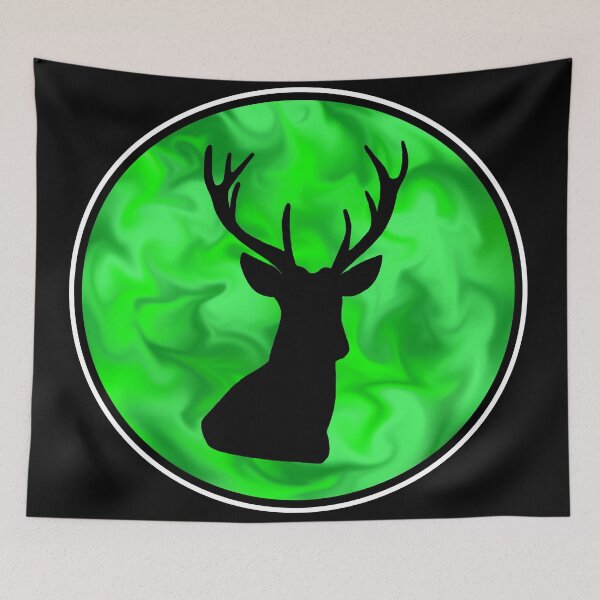 Item preview, Terrasen Stag - Black Outline - Full Color designed and sold by Cosmic Cutenesss.