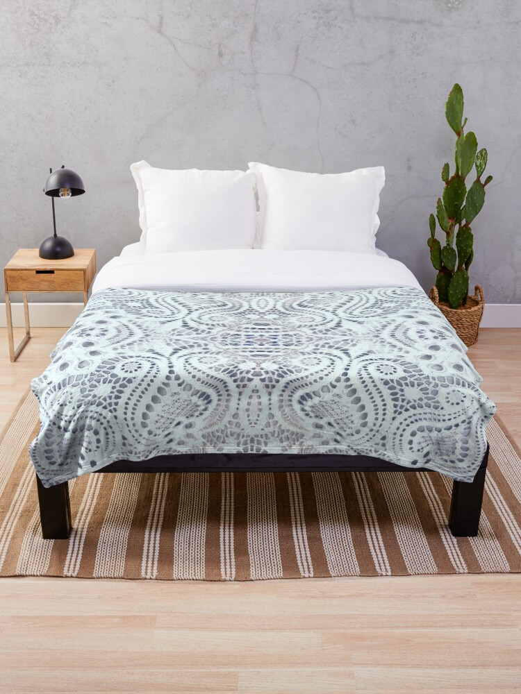 White best sale lace throw