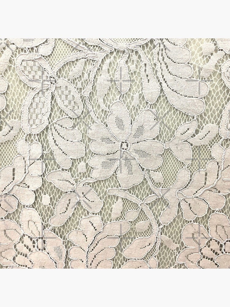 bohemian floral french country ivory beige lace by lfang77