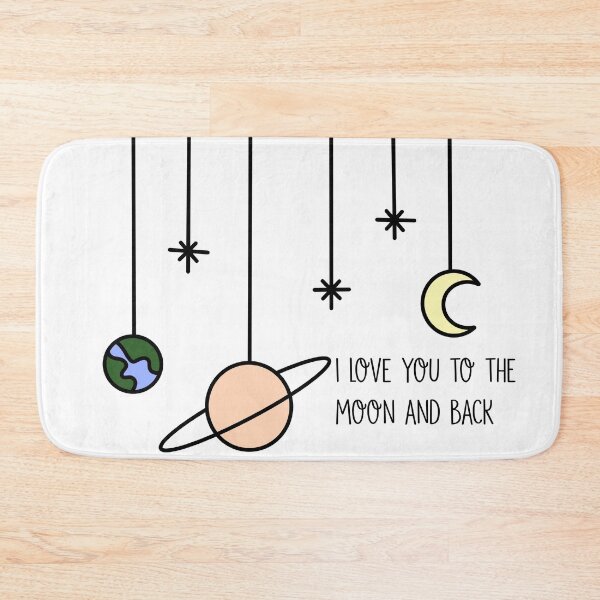 Item preview, I love you to the moon and back designed and sold by Meowitsmary.