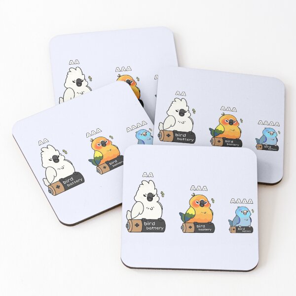 Item preview, Screaming Battery Birds designed and sold by blirbos.