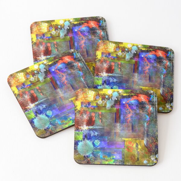 Item preview, Modern trendy abstract art designed and sold by rolffimages.