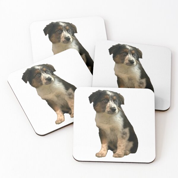 Item preview, Australian Shepherd Puppy designed and sold by suerussoart.