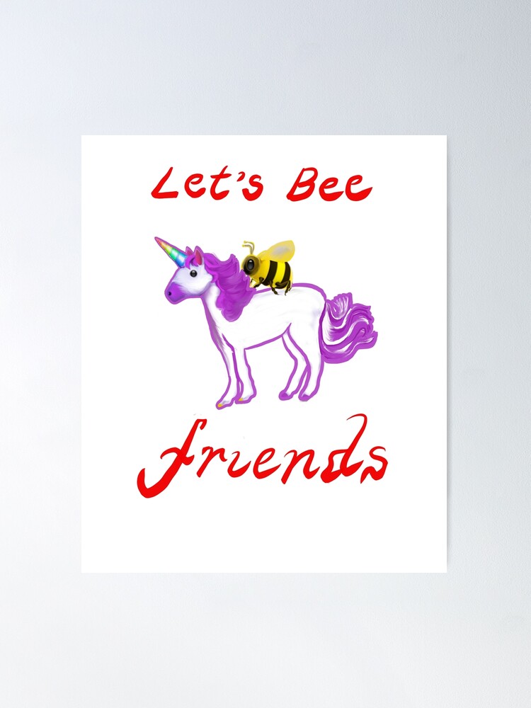 Bee themed gifts for women, men and kids. Honey bee Bumblebee save the bees  Poster for Sale by Artonmytee