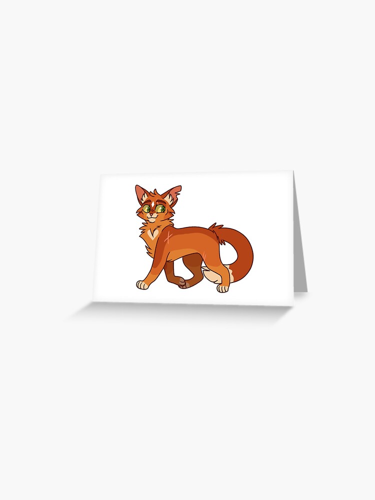 Firestar Warriors Headshot | Greeting Card