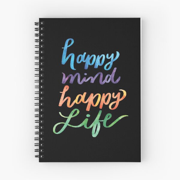 Item preview, Happy Mind Happy Life designed and sold by ThiagoBeck.